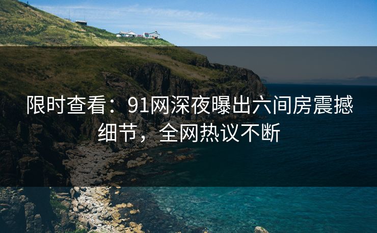 限时查看：91网深夜曝出六间房震撼细节，全网热议不断